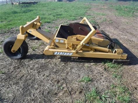 skid steer dirt pan|Used Ashland Scrapers for Sale .